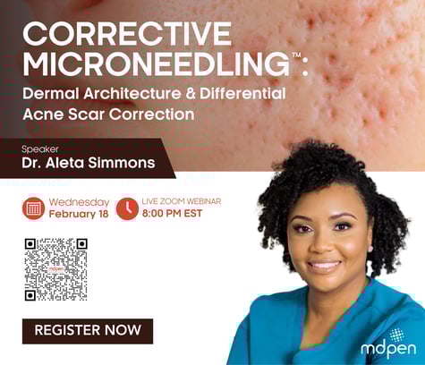 Corrective MicroneedlingTM  Dermal Architecture & Differential Acne Scar Correction Webinar (8)