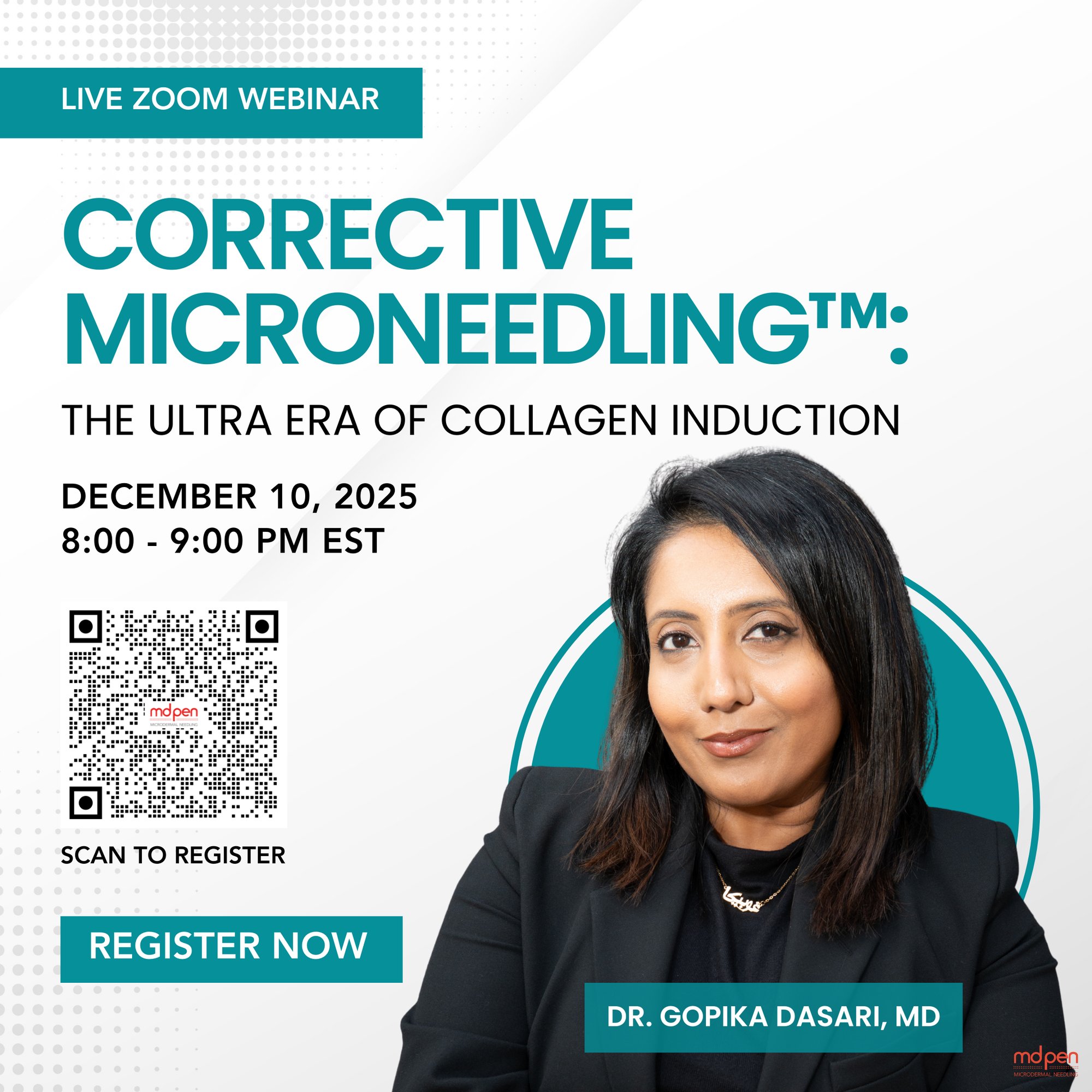Dec 10 Corrective Microneedling Webinar Dec 10 Corrective Microneedling Webinar