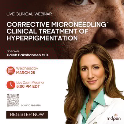 Webinar: Corrective Microneedling™ Clinical Treatment of Hyperpigmentation